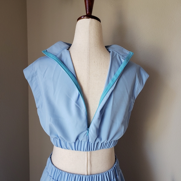 Mock Neck Cap Sleeve Cutout Midi Maxi Dress - Picture 8 of 9